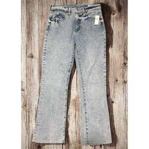 GAP Women’s 27 4R Kick Fit High Rise Jeans Light Wash Raw Hem NWT
